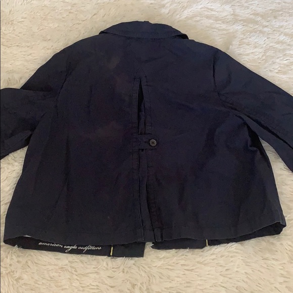 American Eagles Navy Cotton Jacket - Picture 7 of 7